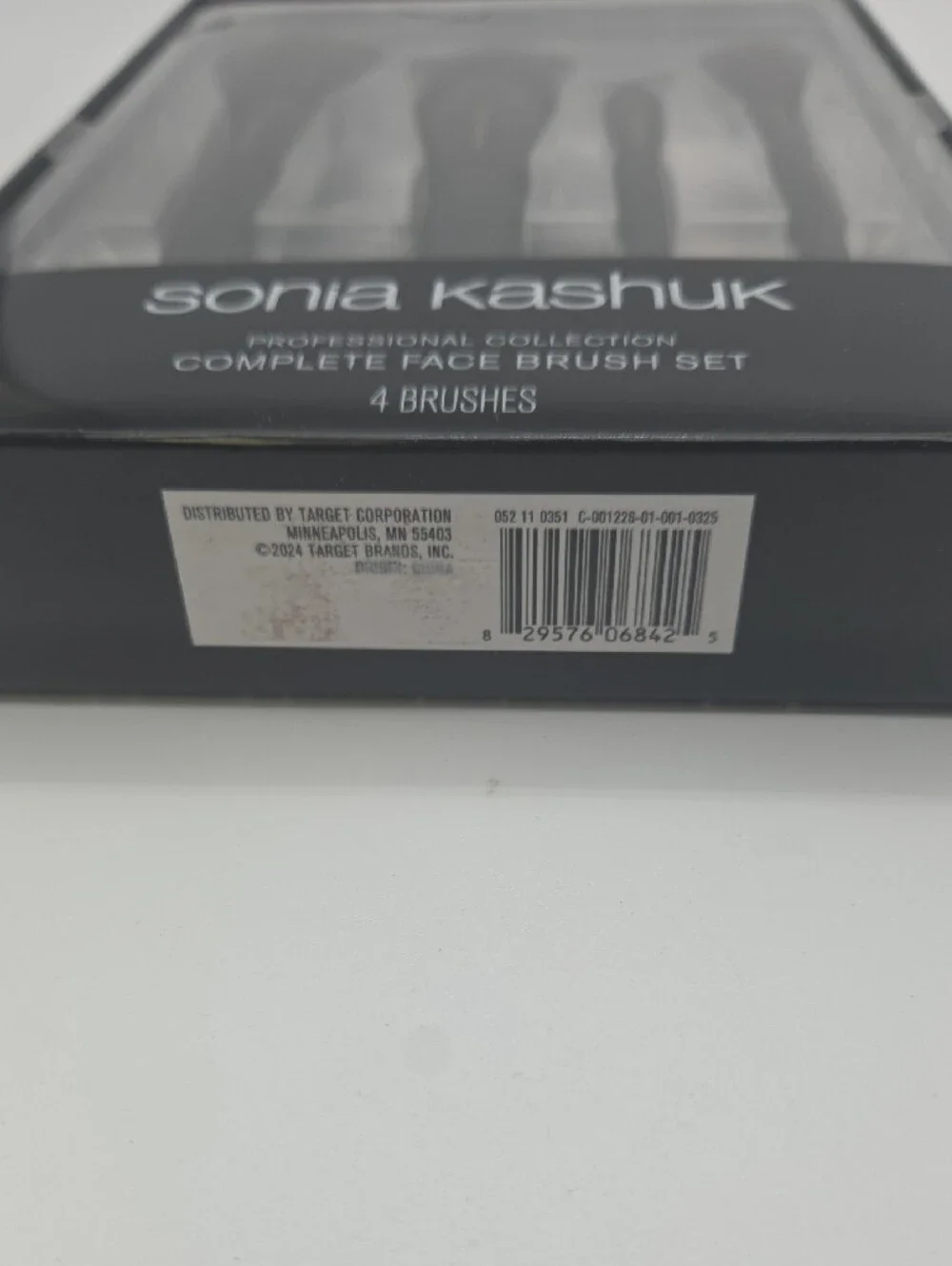Sonia Kashuk Black Complete Face Brush Set - 4 Pcs